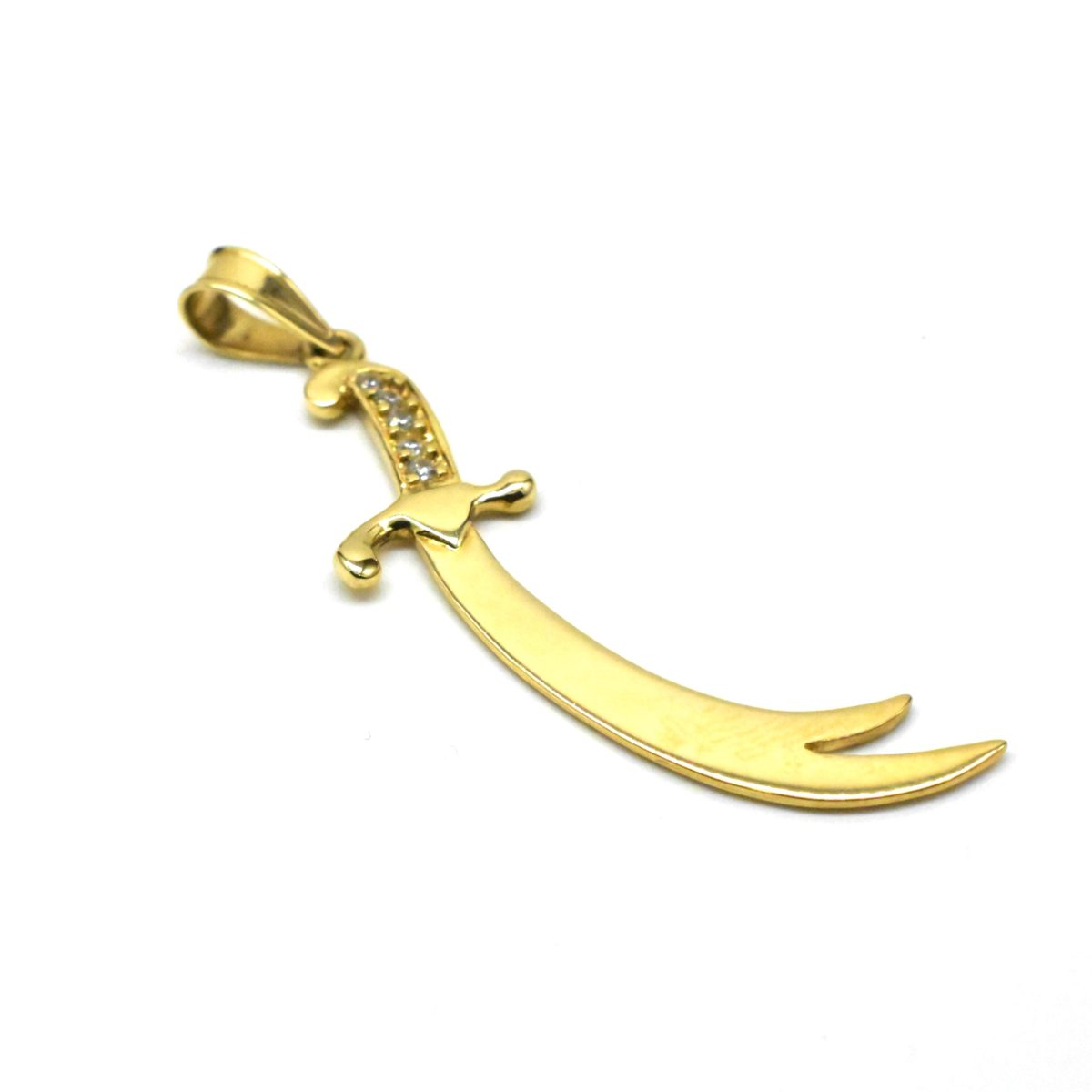 златна висулка сабя 14K Avangard Gold