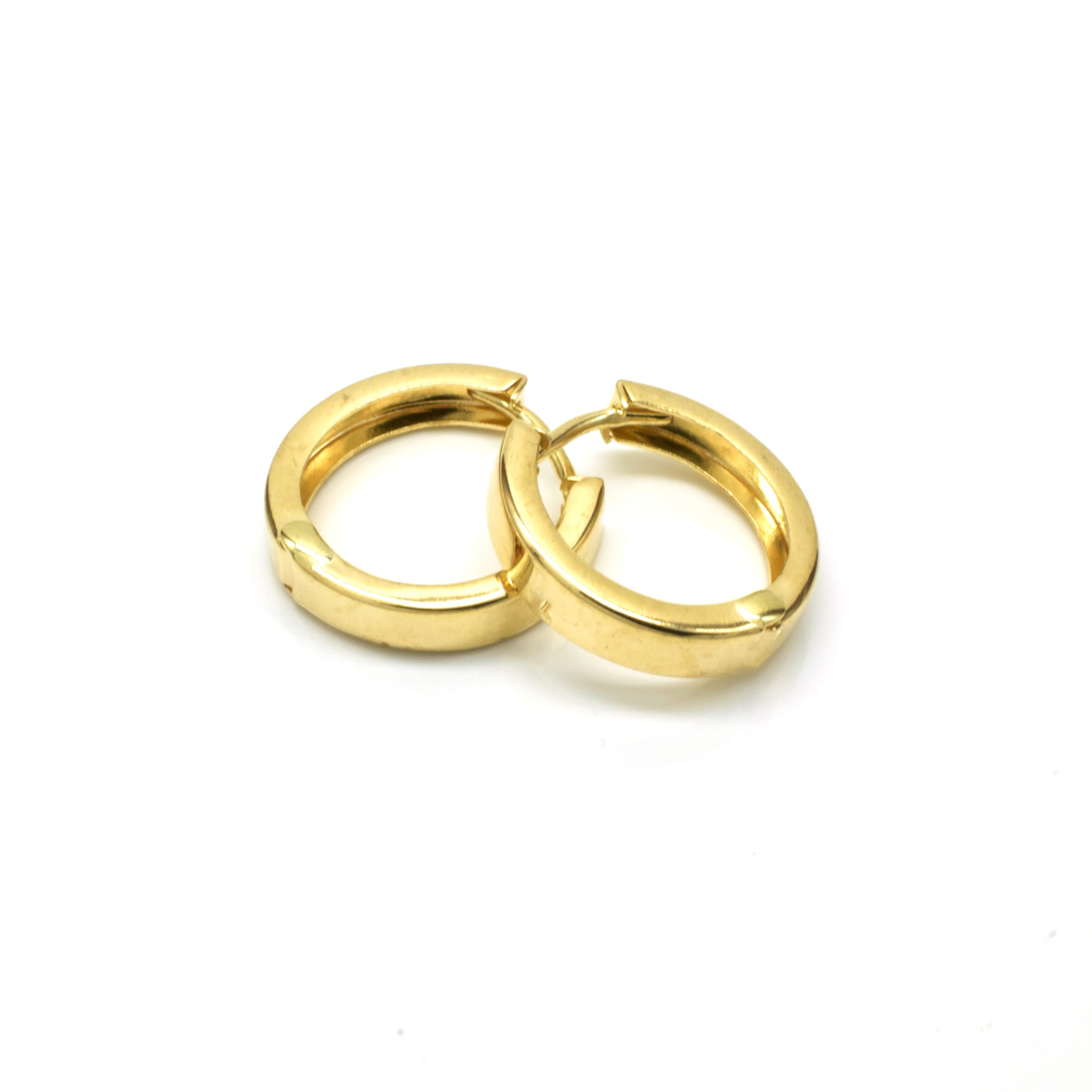 ежедневни златни обеци 14K – дамски халки 1.85гр