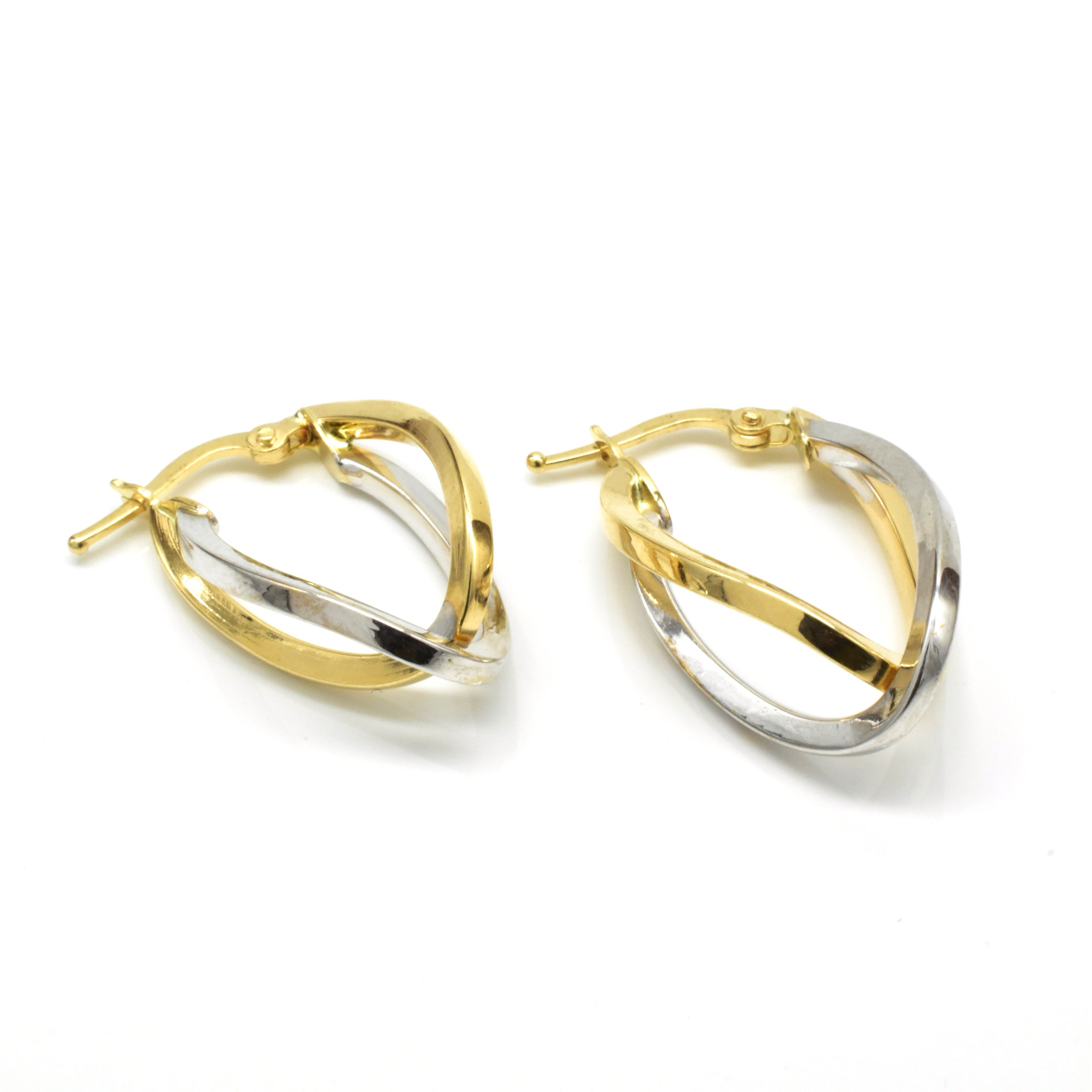 Висящи златни обеци 14К Avangard Gold