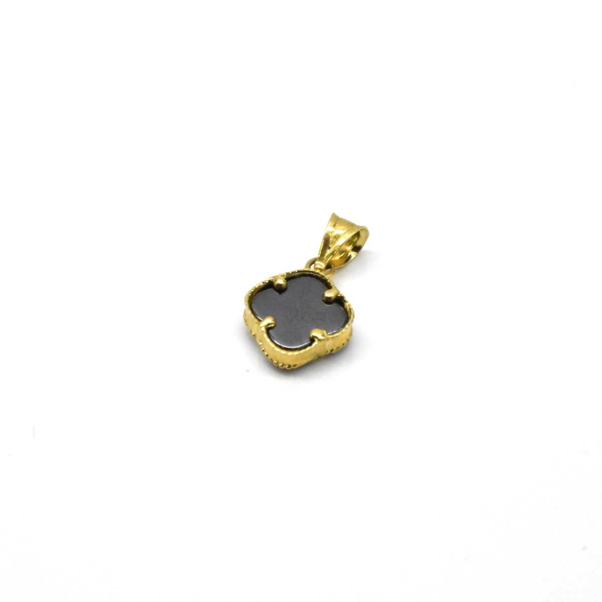 малка златна висулка clover 14K Avangard Gold