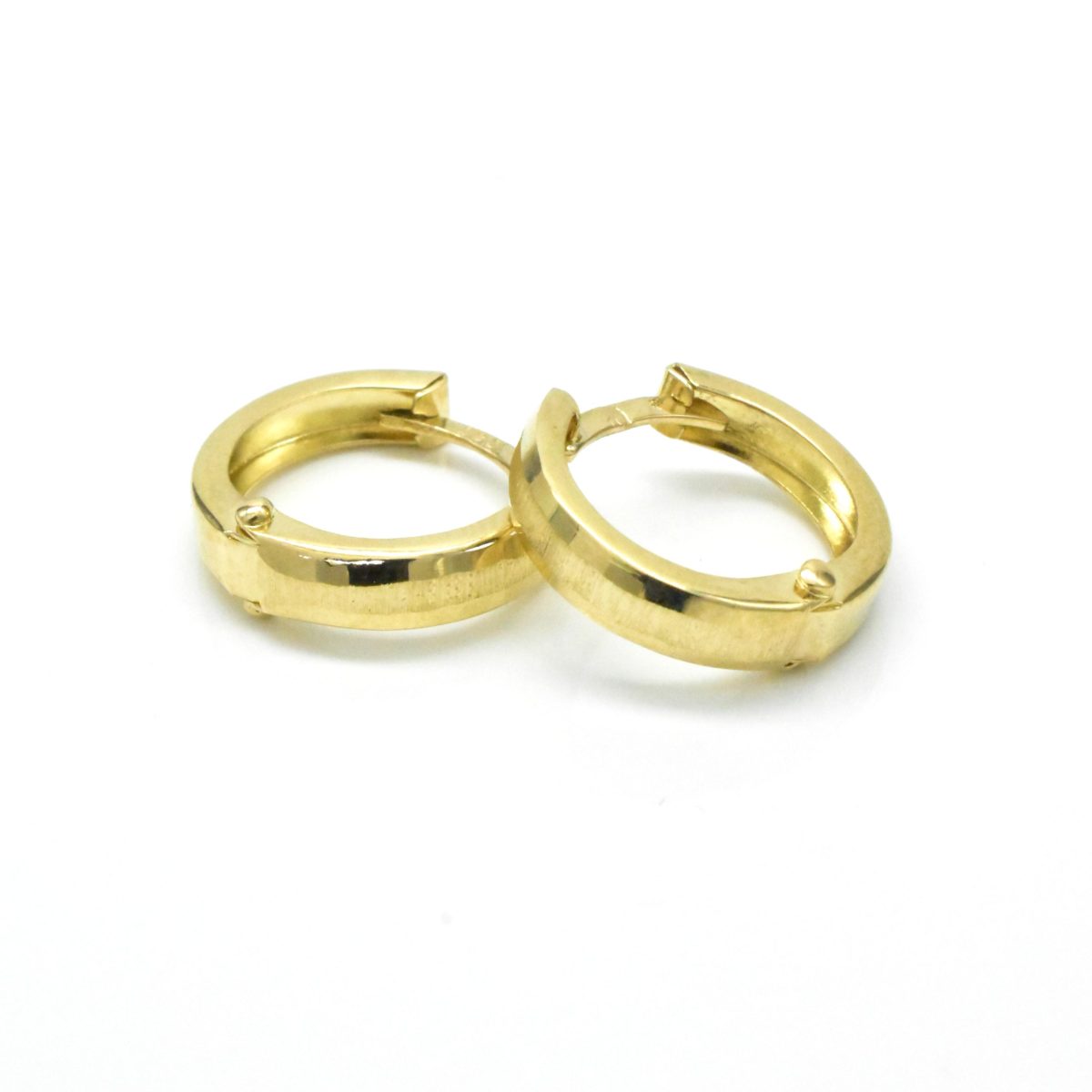 фини златни обеци халки 14K Avangard Gold