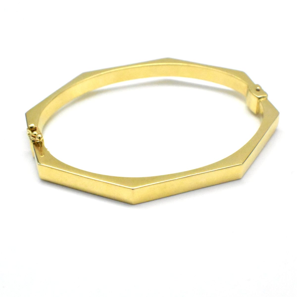златна геометрична гривна 14K Avangard Gold