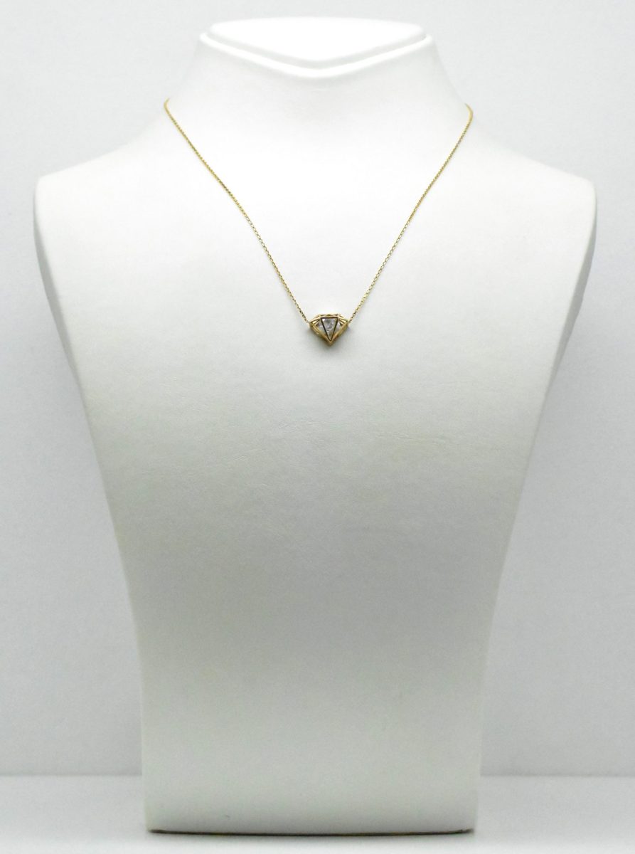 Златно дамско колие Diamond 14К – 2.75гр