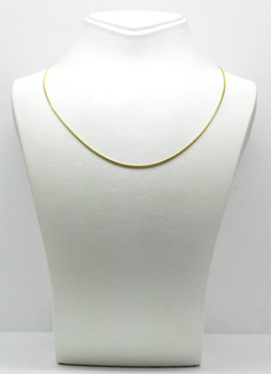 Мъжки златен ланец Snake Chain 14K 585