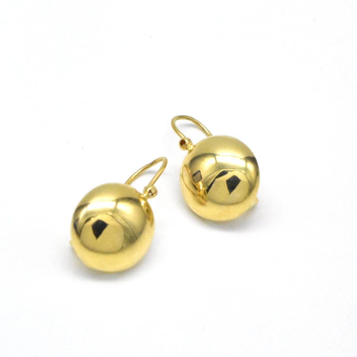 златни обеци сфера 14K 585 Avangard Gold