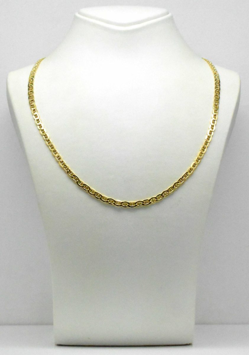 Мъжки златен ланец Mariner Chain 14K 60см