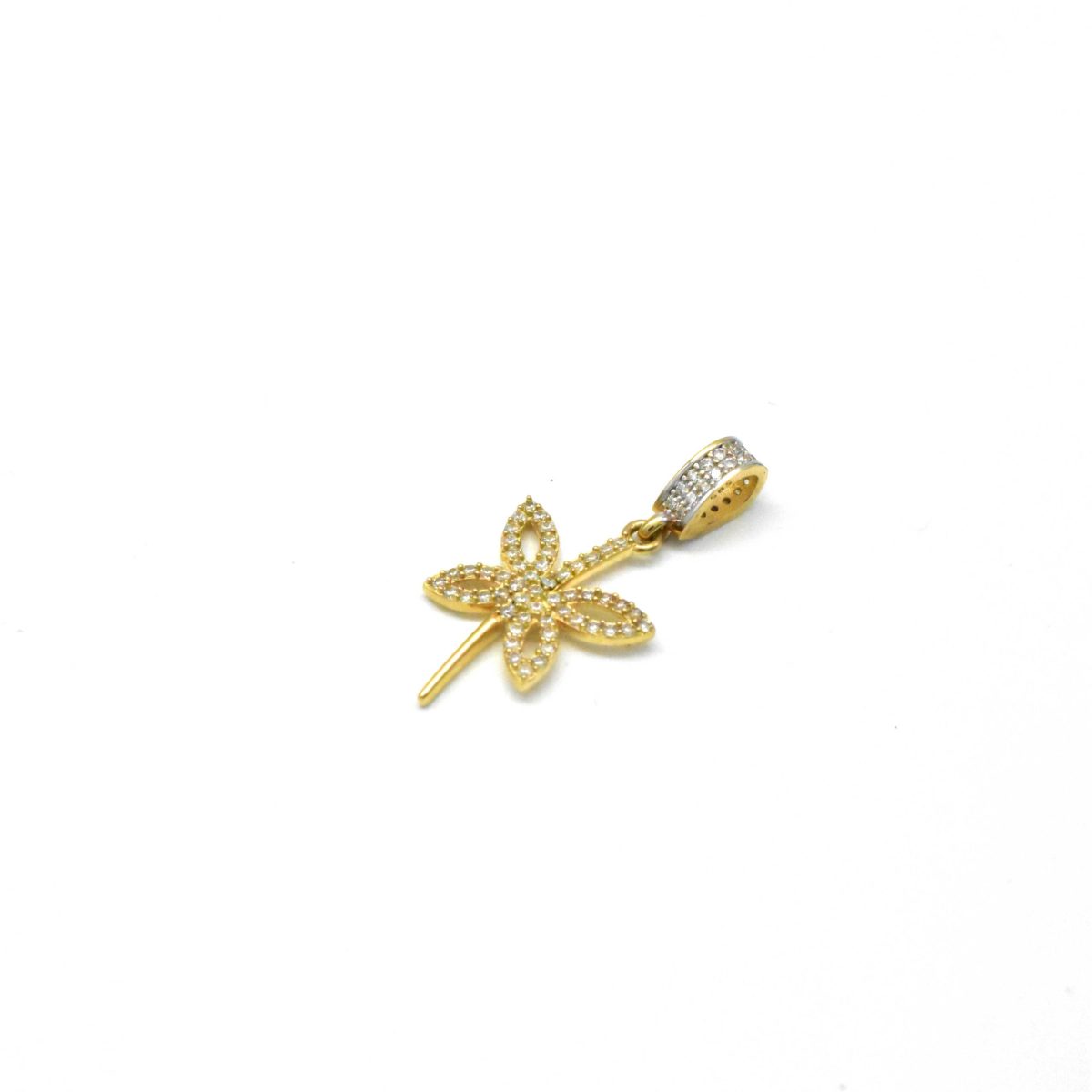 Златна висулка Пеперуда 14K