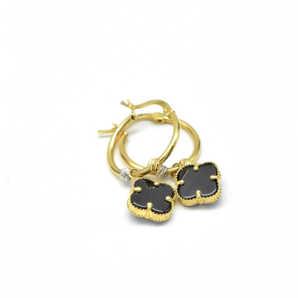 Висящи обеци от жълто злато 585 – Avangard Gold