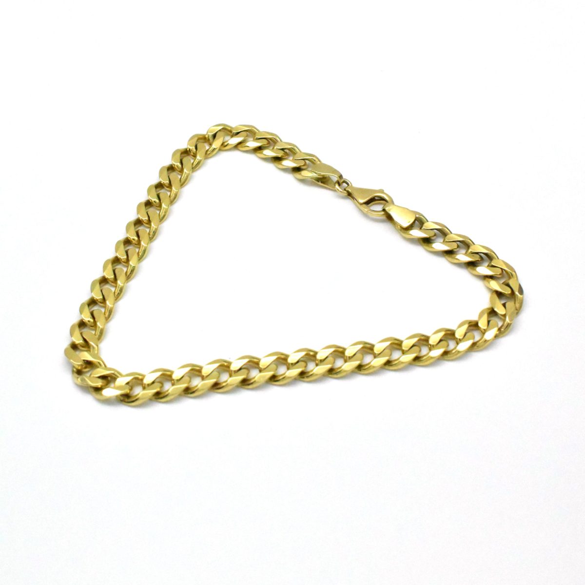 Мъжка златна гривна Панцер 14K – 18.62гр - Image 2