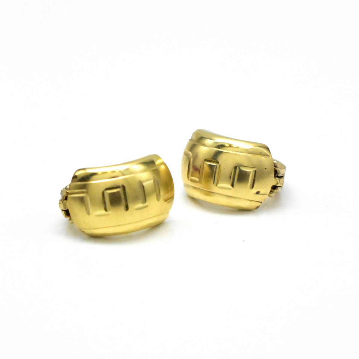 Елегантни златни обеци Avangard Gold