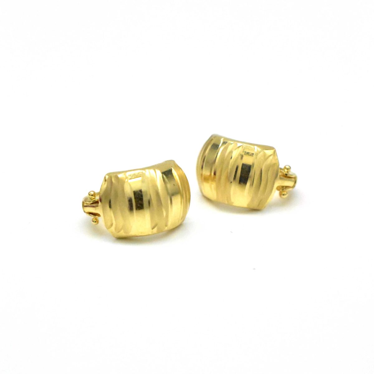Елегантни златни обеци Avangard Gold