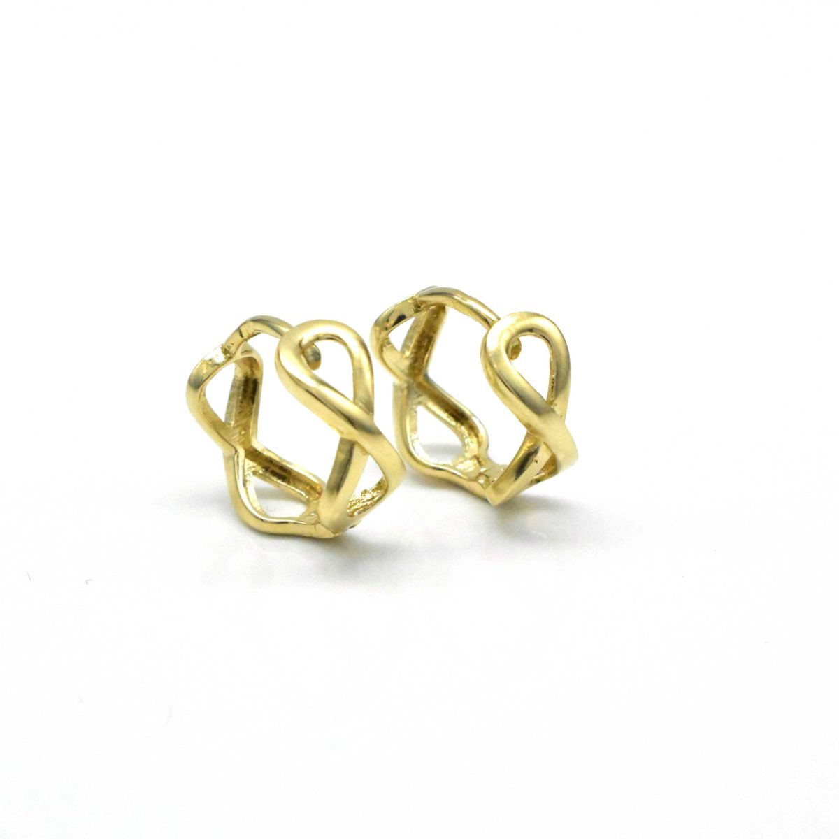 Дамски златни обеци Infinity 585 – Avangard Gold