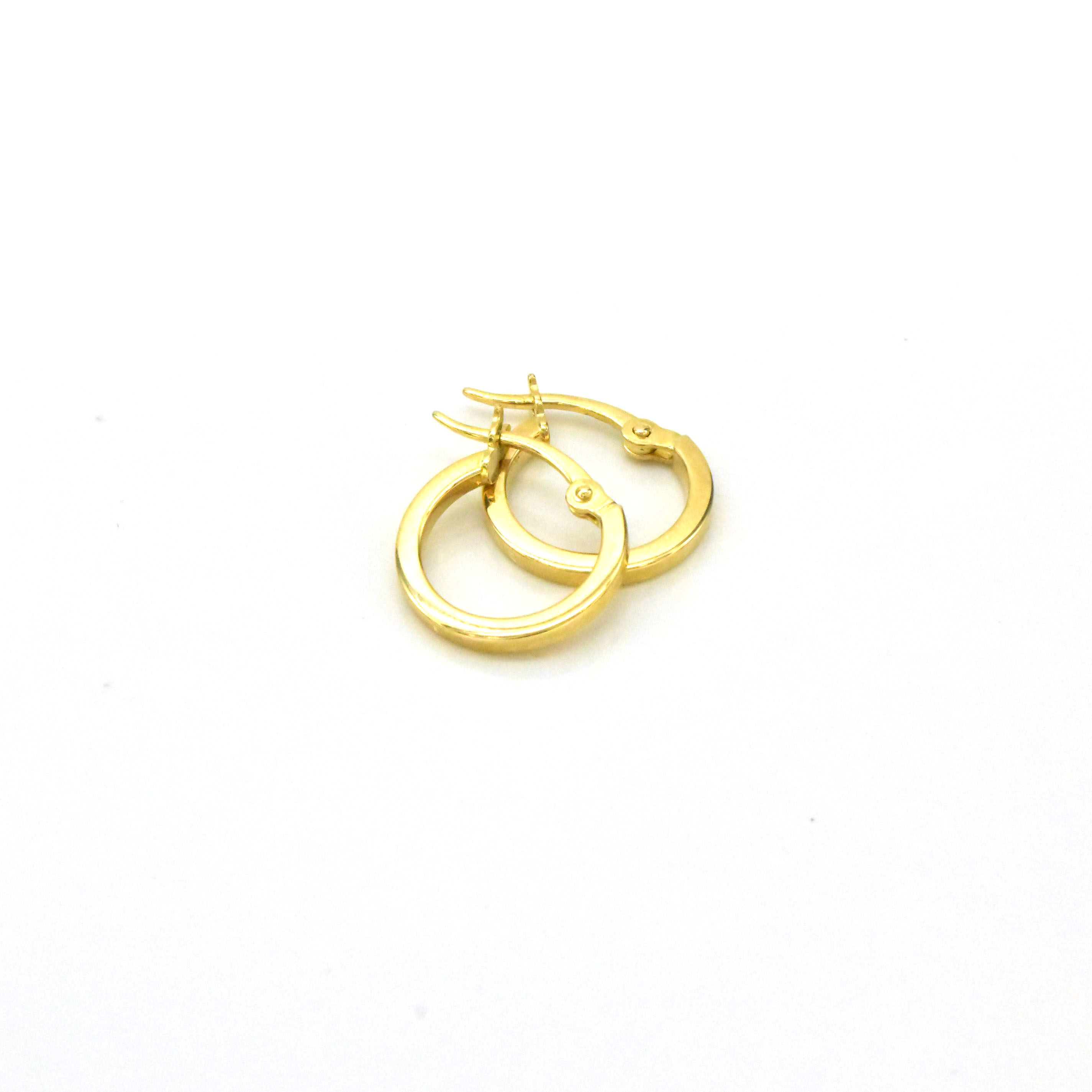 Тънки златни халки 585 – Avangard Gold
