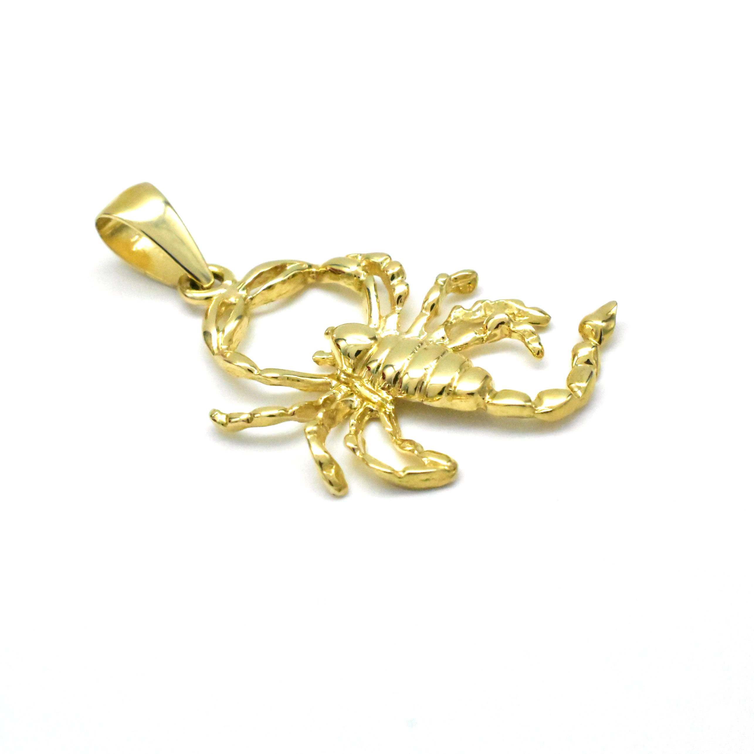 златна висулка скорпион зодия 14K 585 Avangard Gold