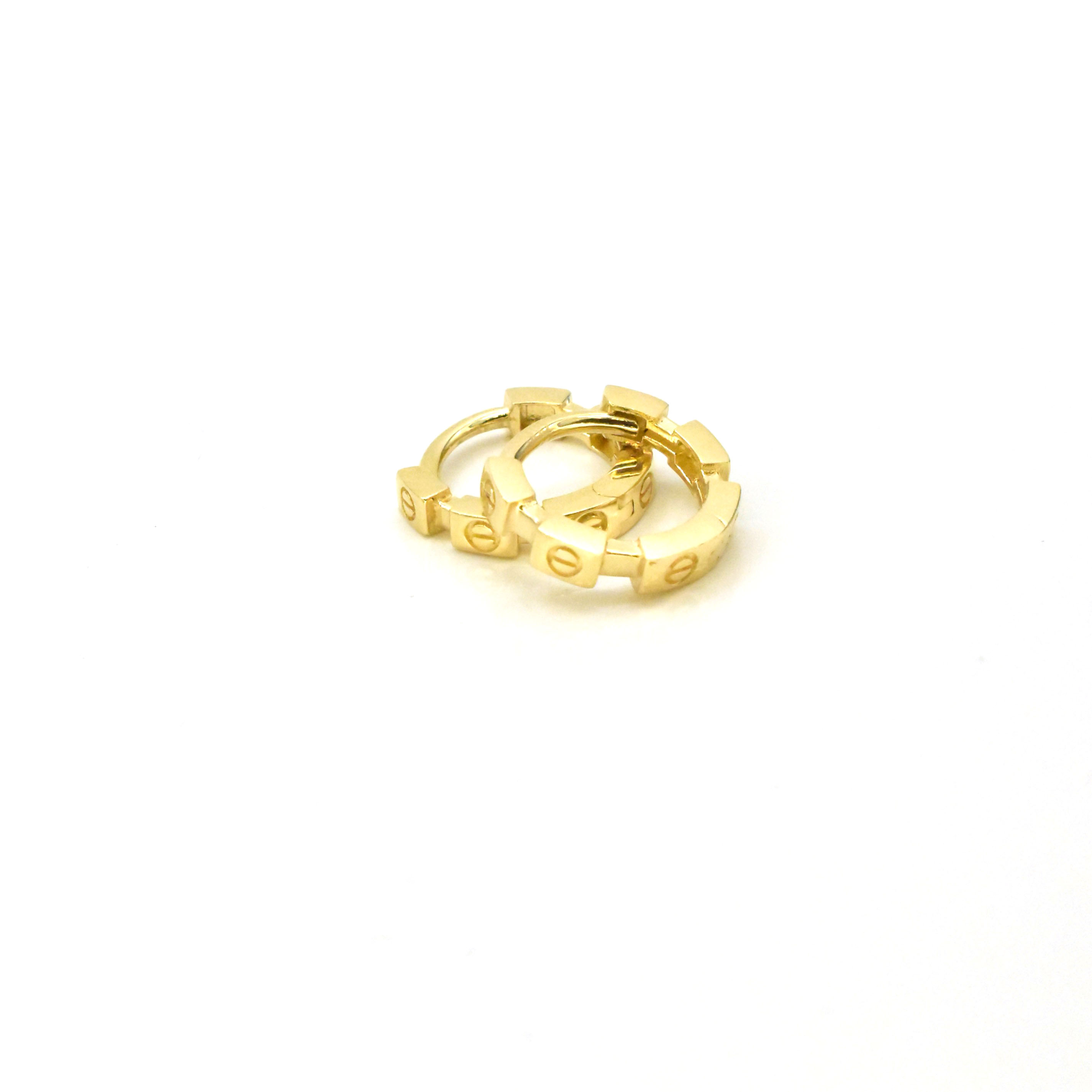 Модерни халки от жълто злато – Avangard Gold