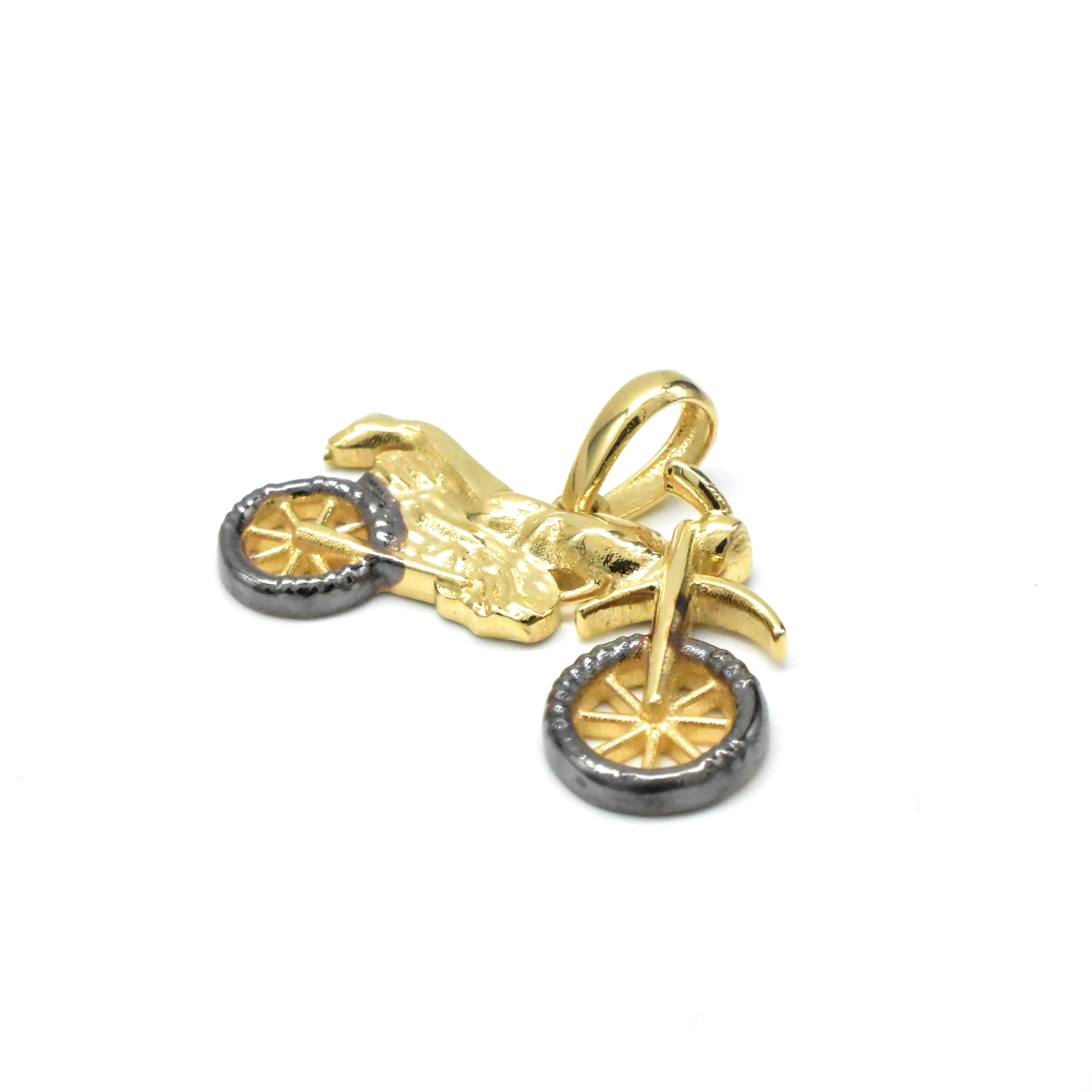 златна висулка мотор 14K 585 мъжка Avangard Gold