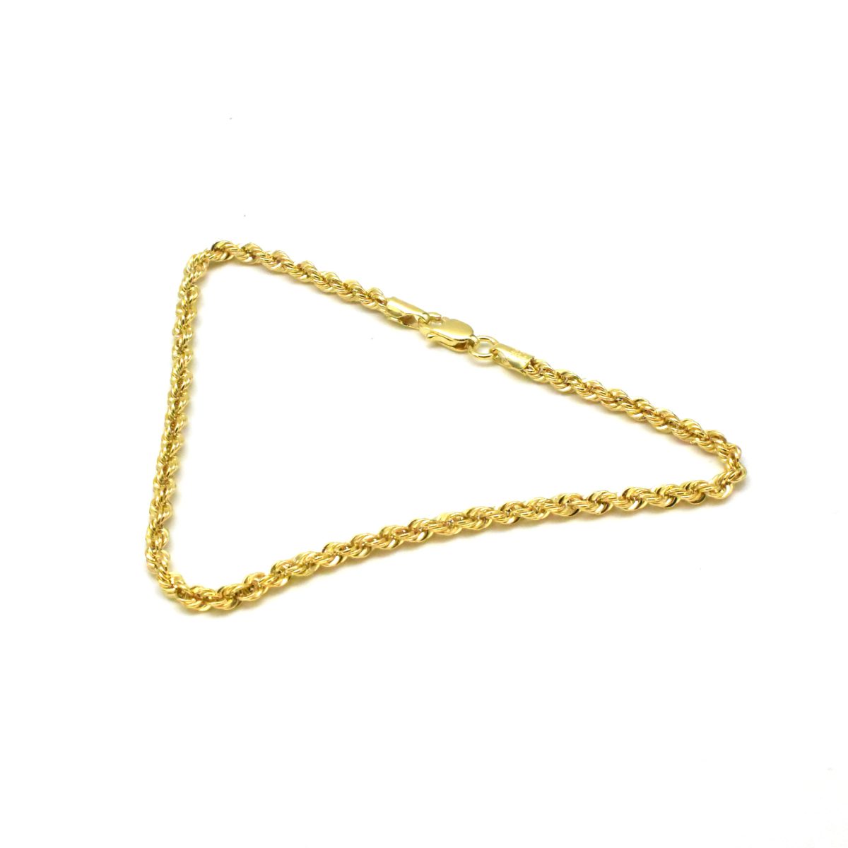 Дамска златна гривна Rope Chain – 19.5см