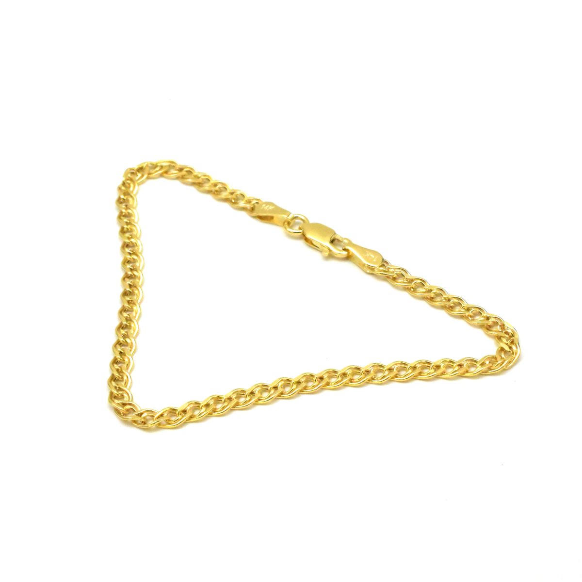 Дамска златна гривна Rolo Chain 14K