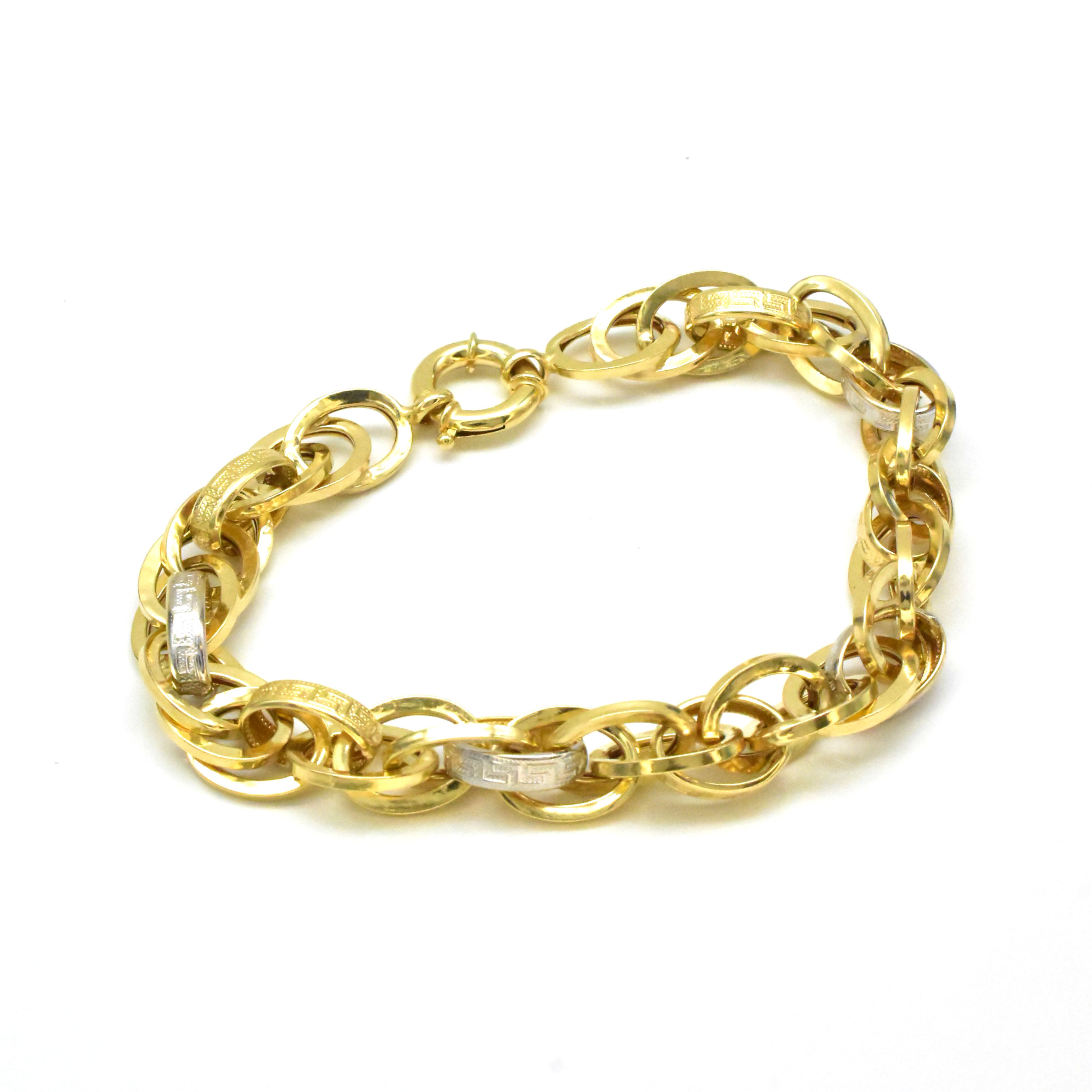 Златна гривна Oval Link Chain 14K – 10.12гр