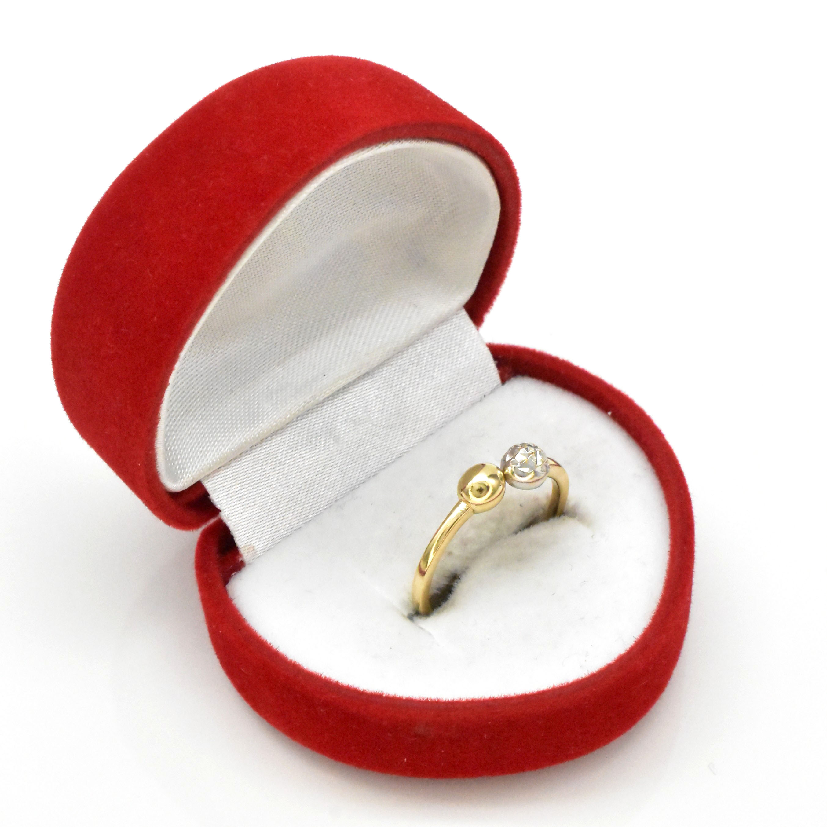 Златен дамски пръстен 14K