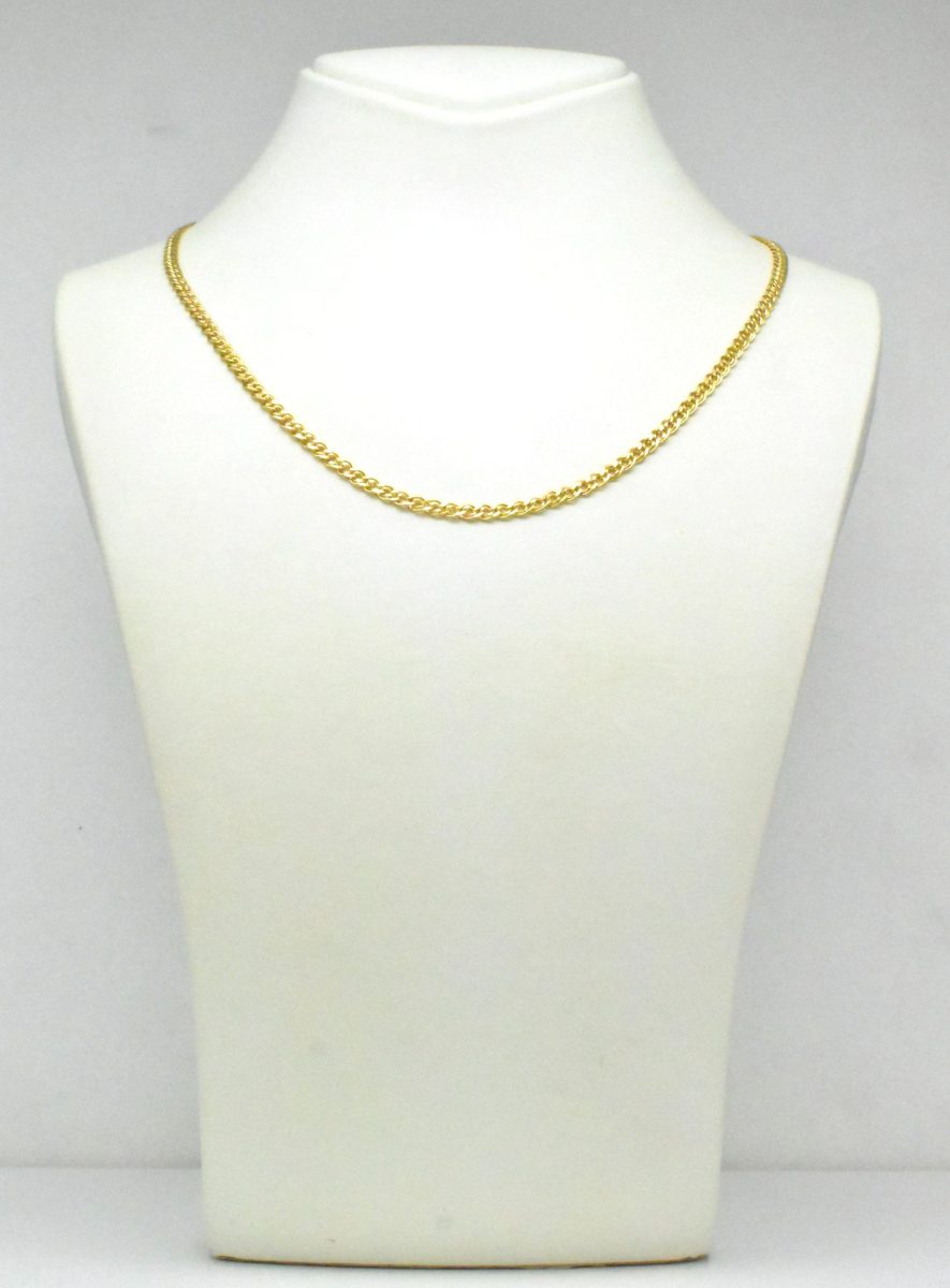 Златен дамски ланец Панцер 14K 50 см