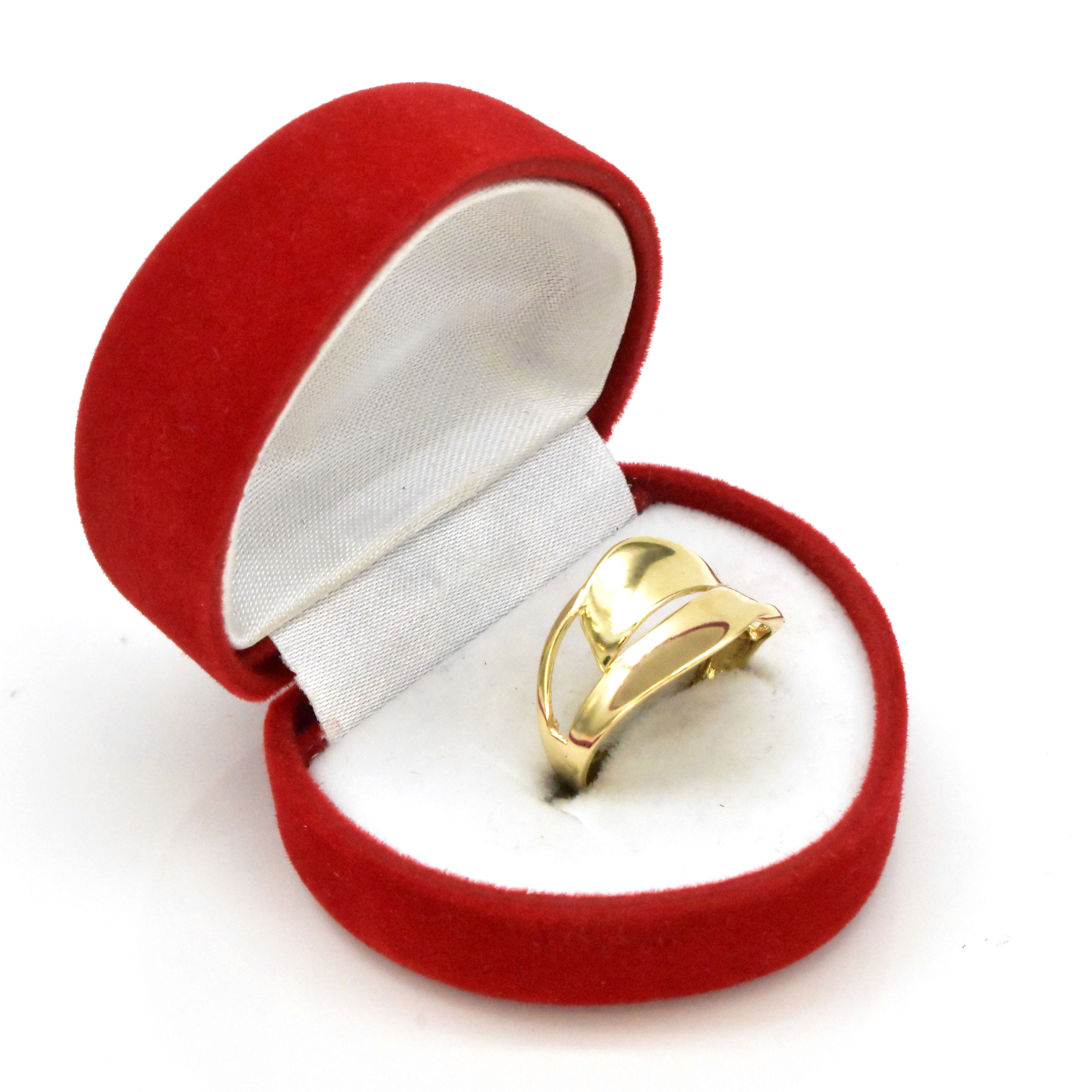 златен дамски пръстен отворен дизайн 14K Avangard Gold