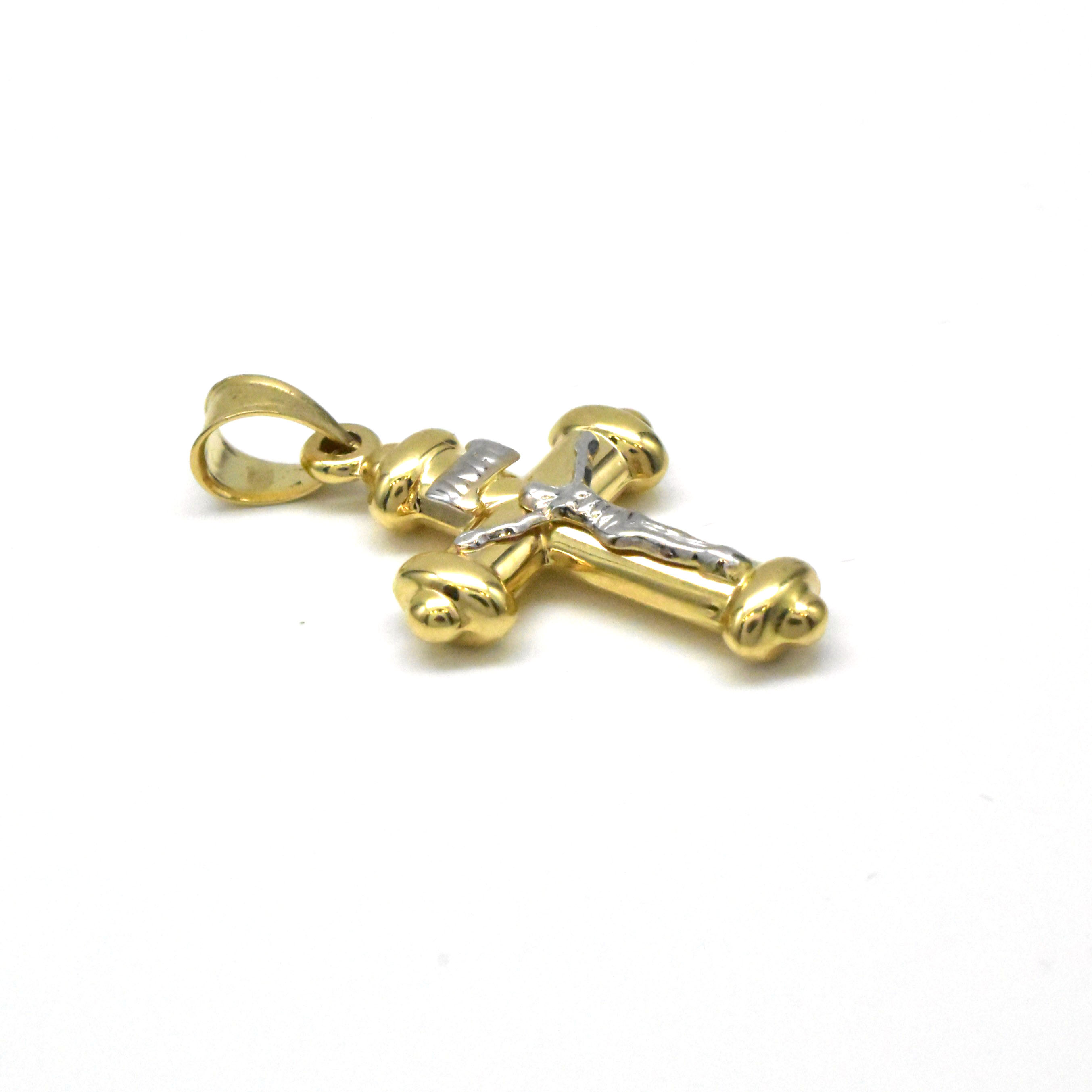 Златна висулка кръст 14К – Avangard Gold