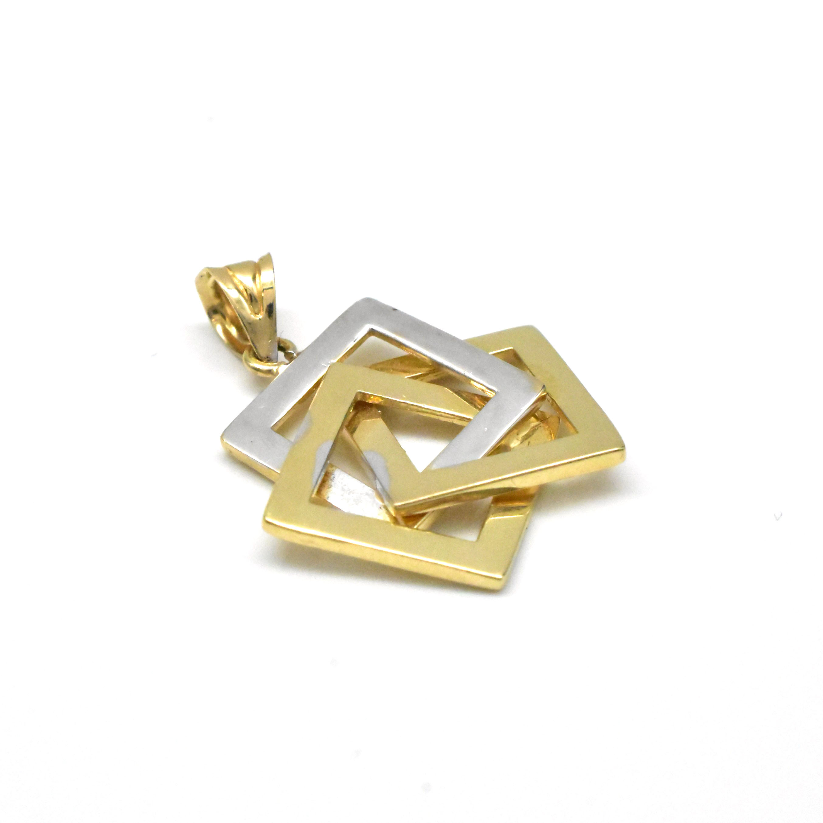 Висулка от жълто и бяло злато – Avangard Gold