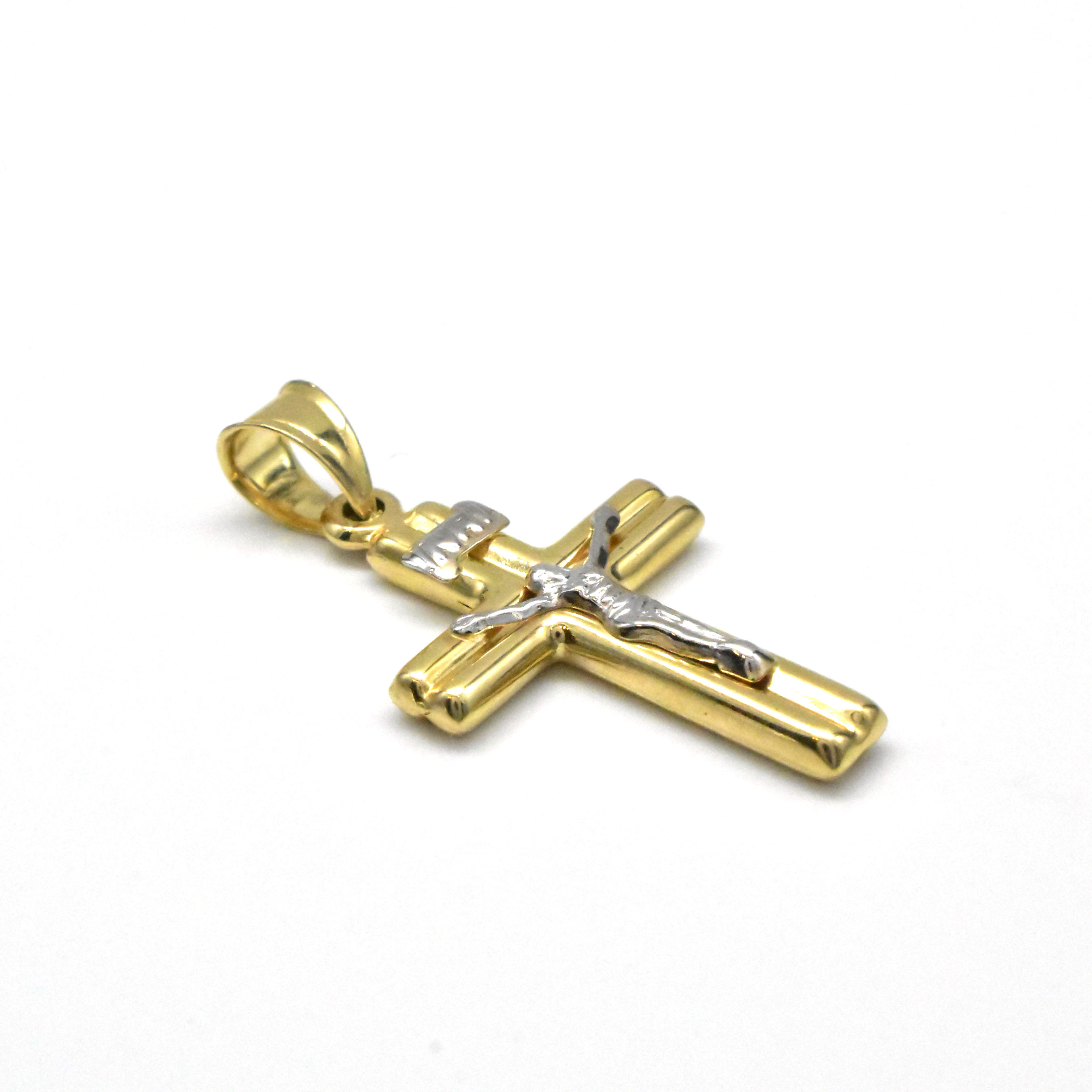 Златна висулка кръст 14К – Avangard Gold