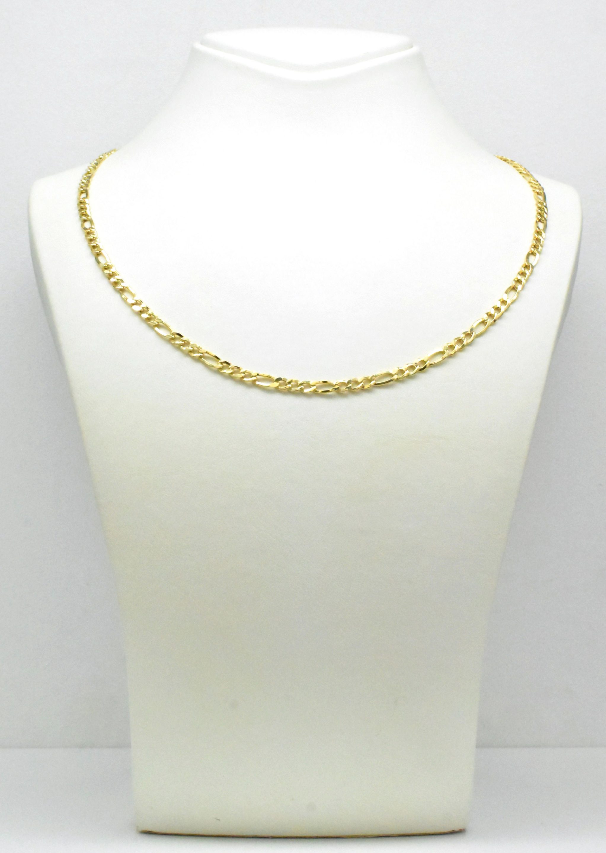 Мъжки златен ланец тип Cartier плетка 14K