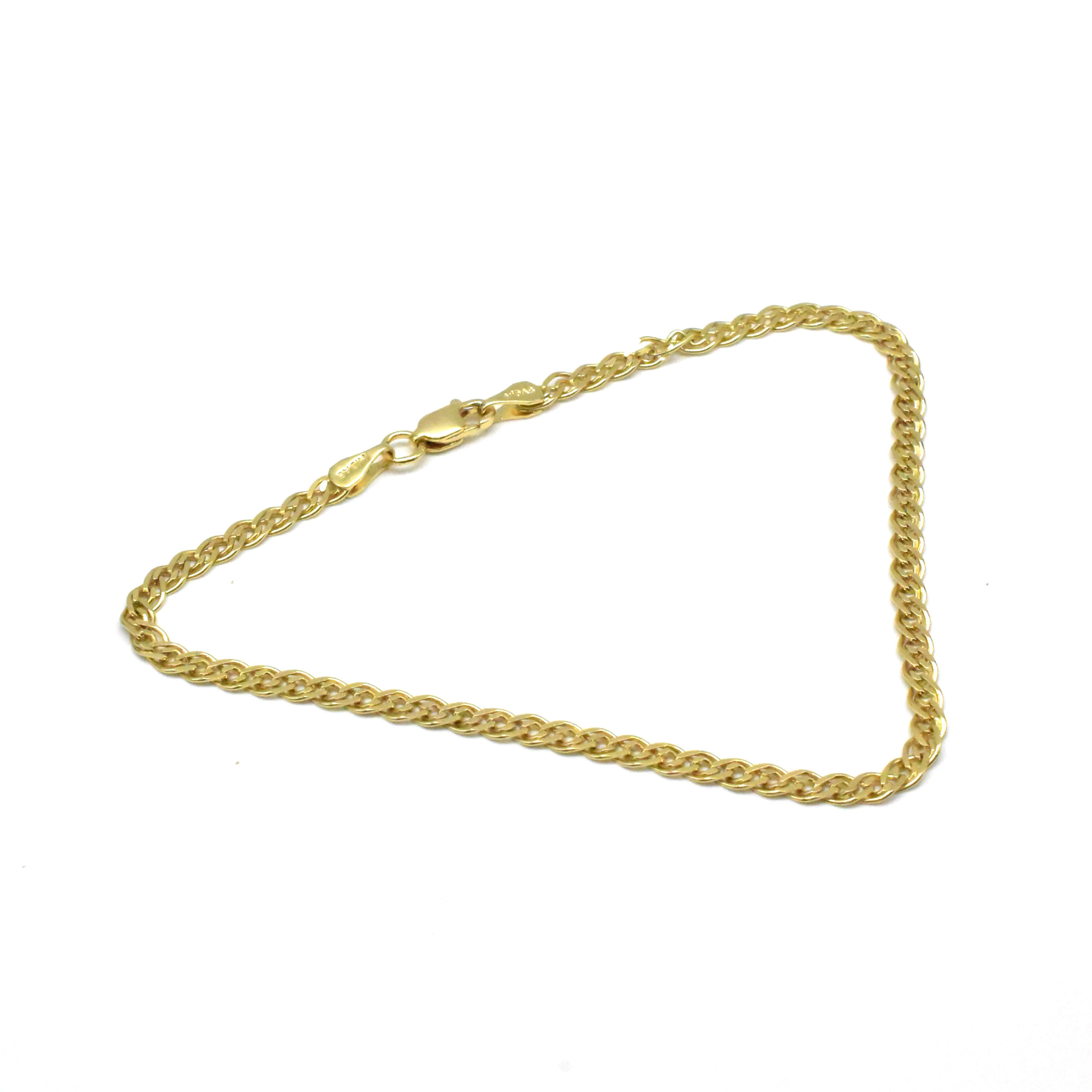 Дамска златна синджиреста гривна 14К – Avangard Gold