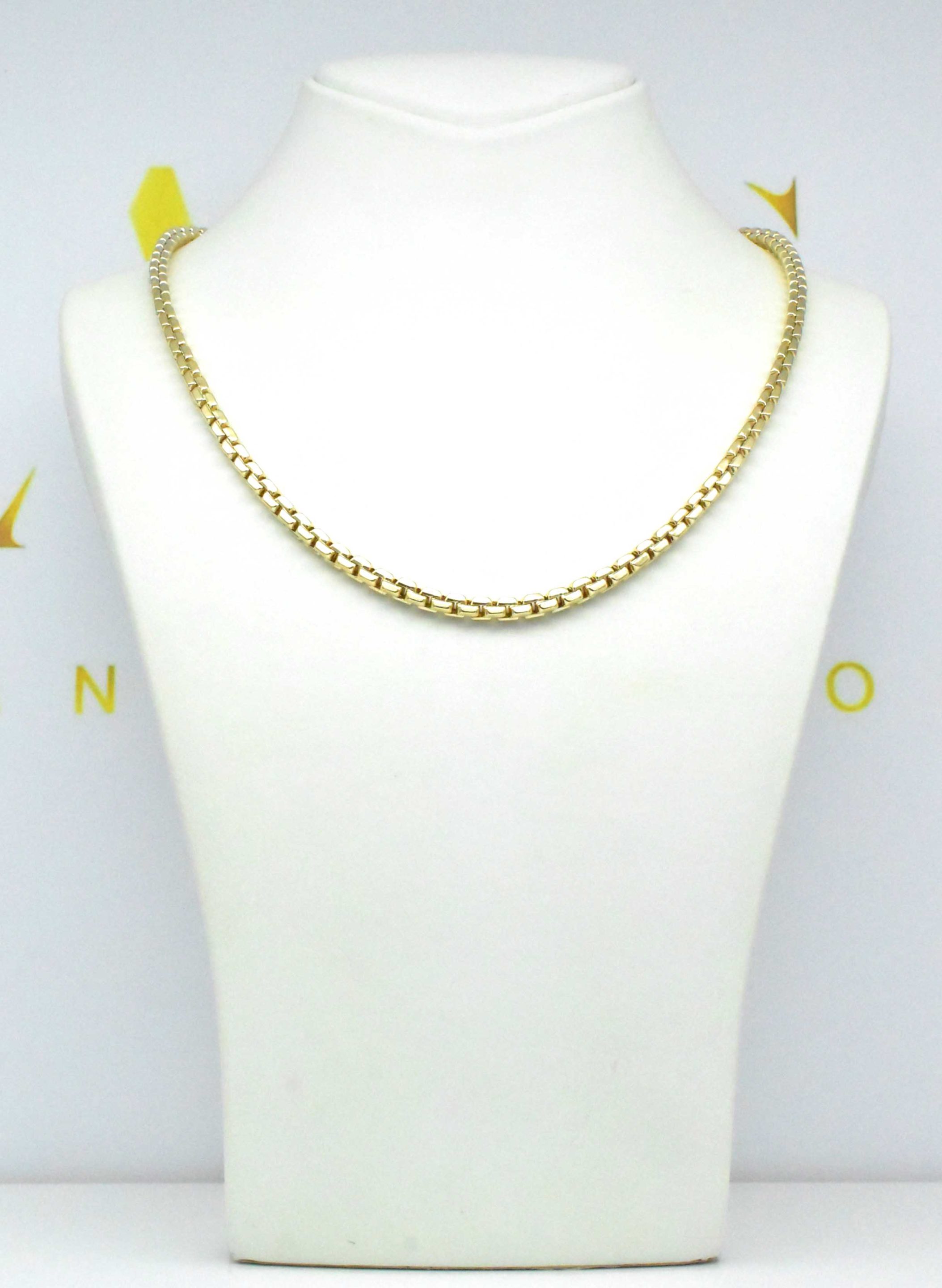 Златен ланец Box Chain 14K унисекс 19.33гр