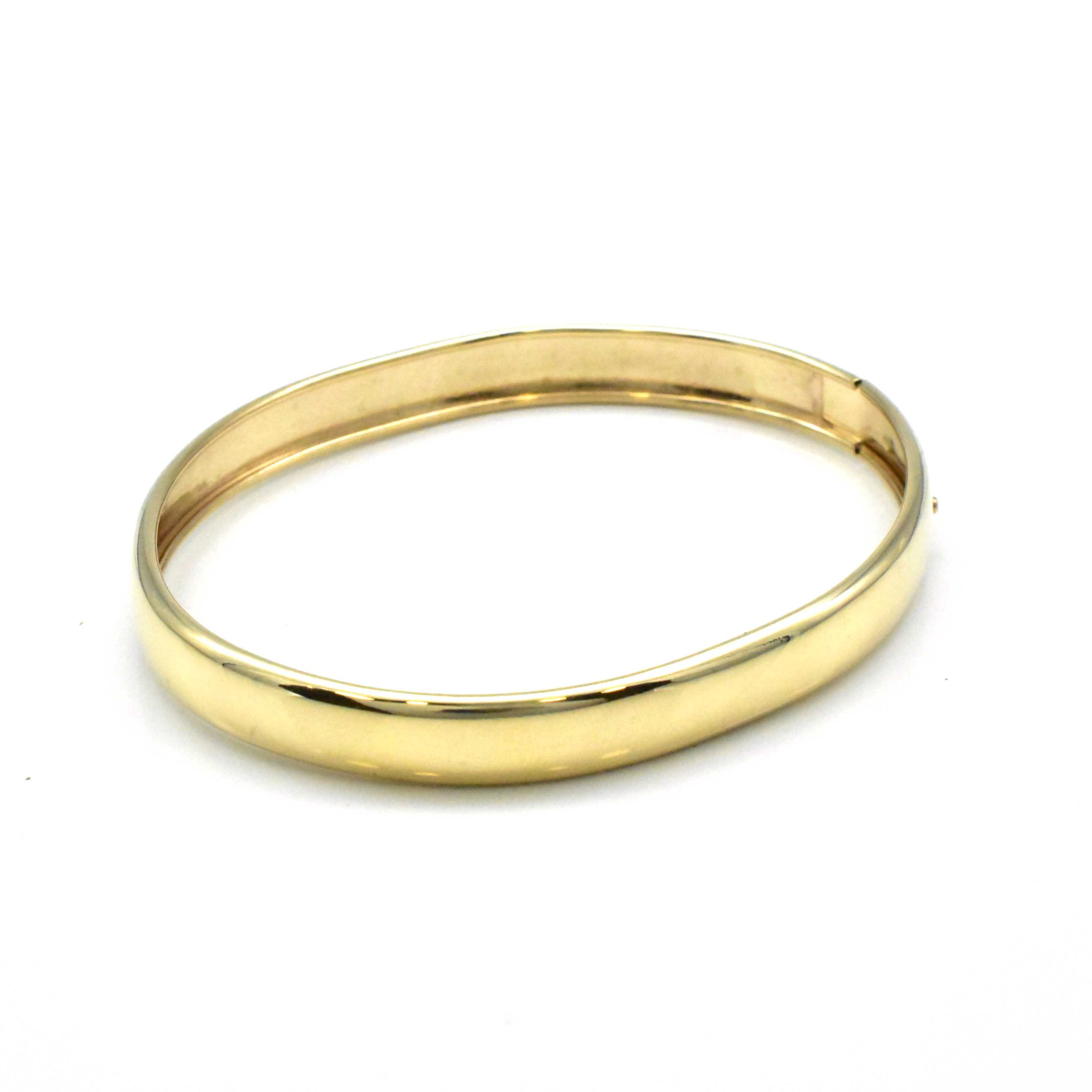Златна дамска гривна елипса Classic 14K 7.10гр