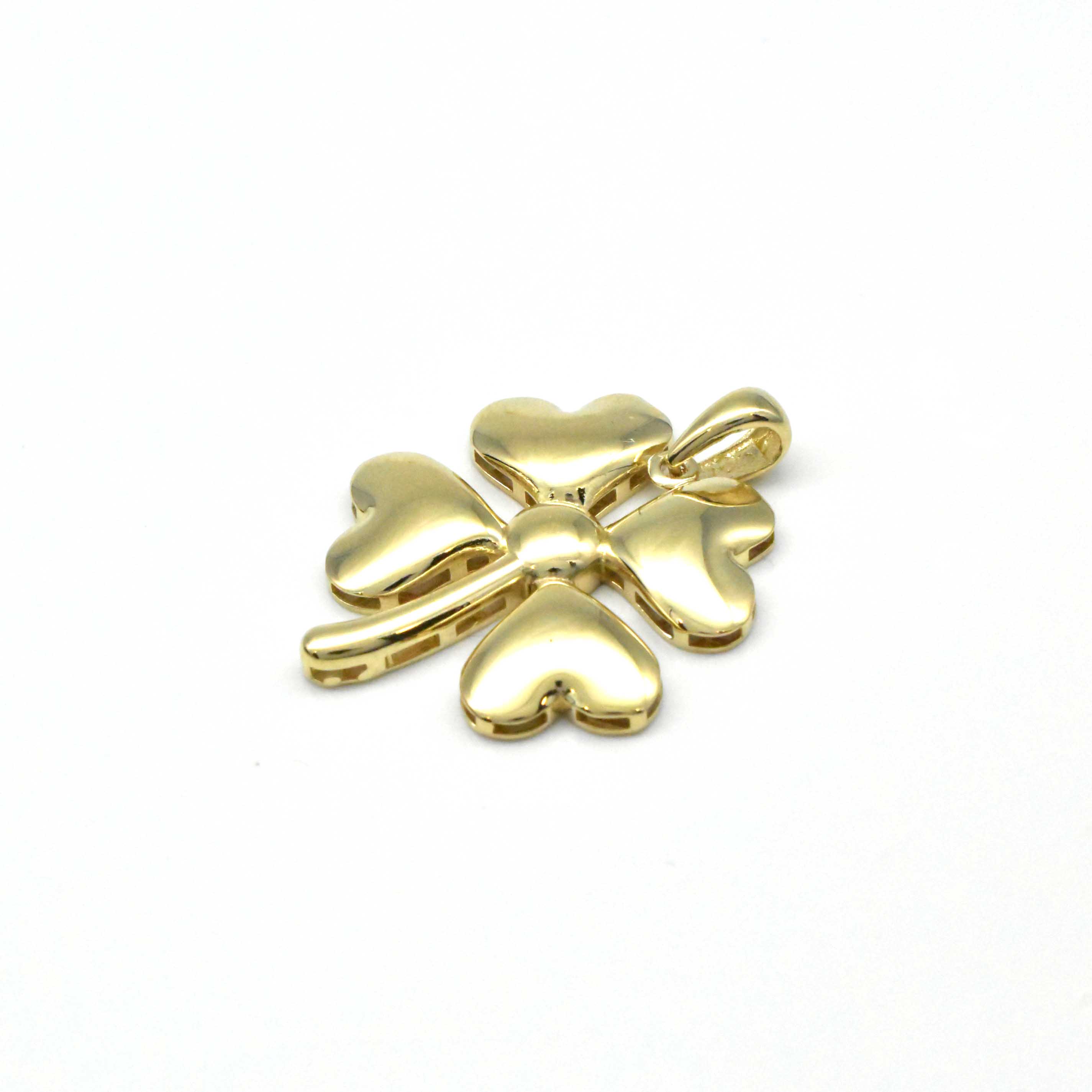 Дамска златна висулка Clover Love 14K – 2.30гр