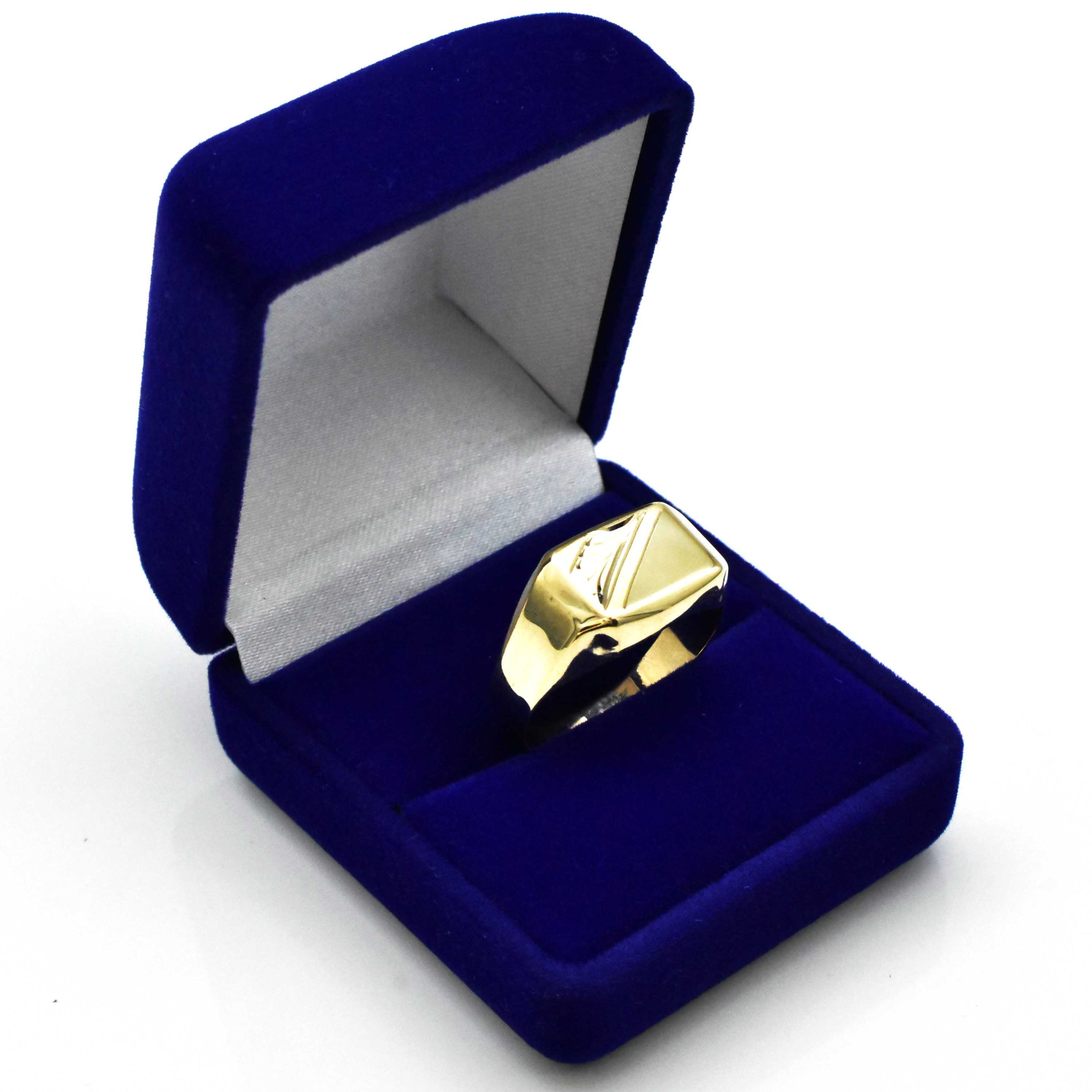 мъжки златен пръстен Avangard Gold