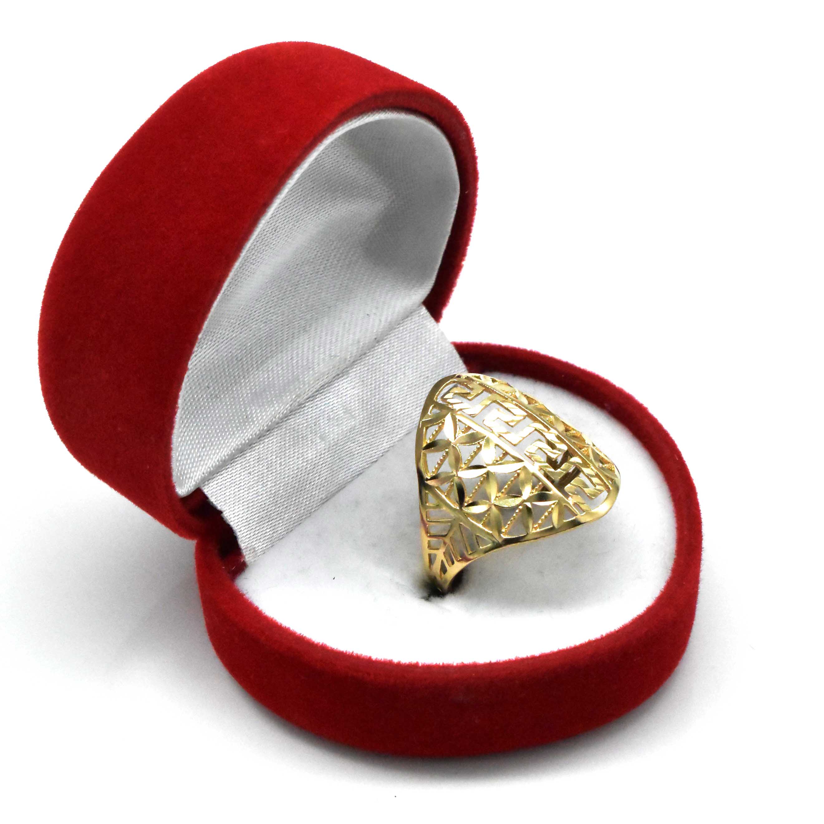 елегантен дамски пръстен 14k Avangard Gold