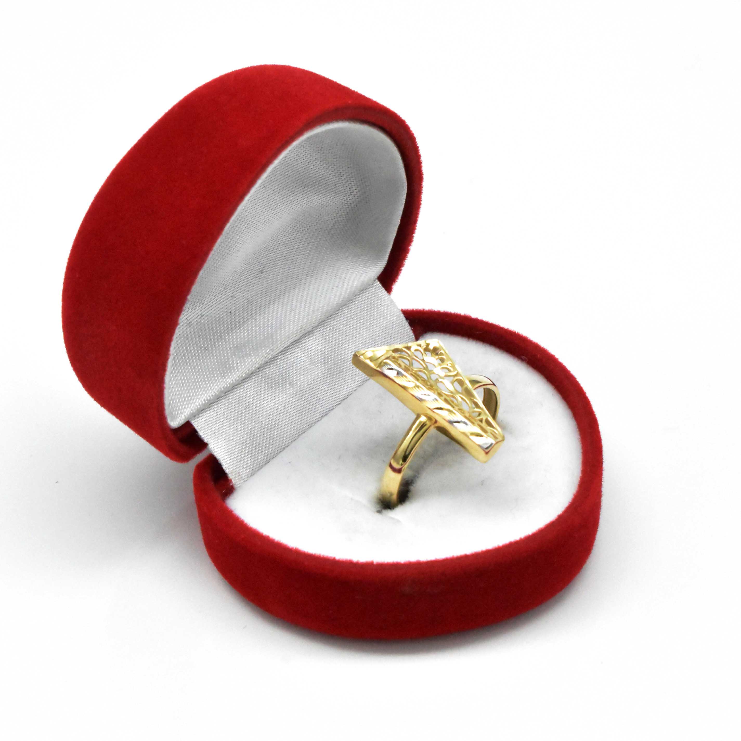 златен пръстен piano 14k ажурен модел Avangard Gold