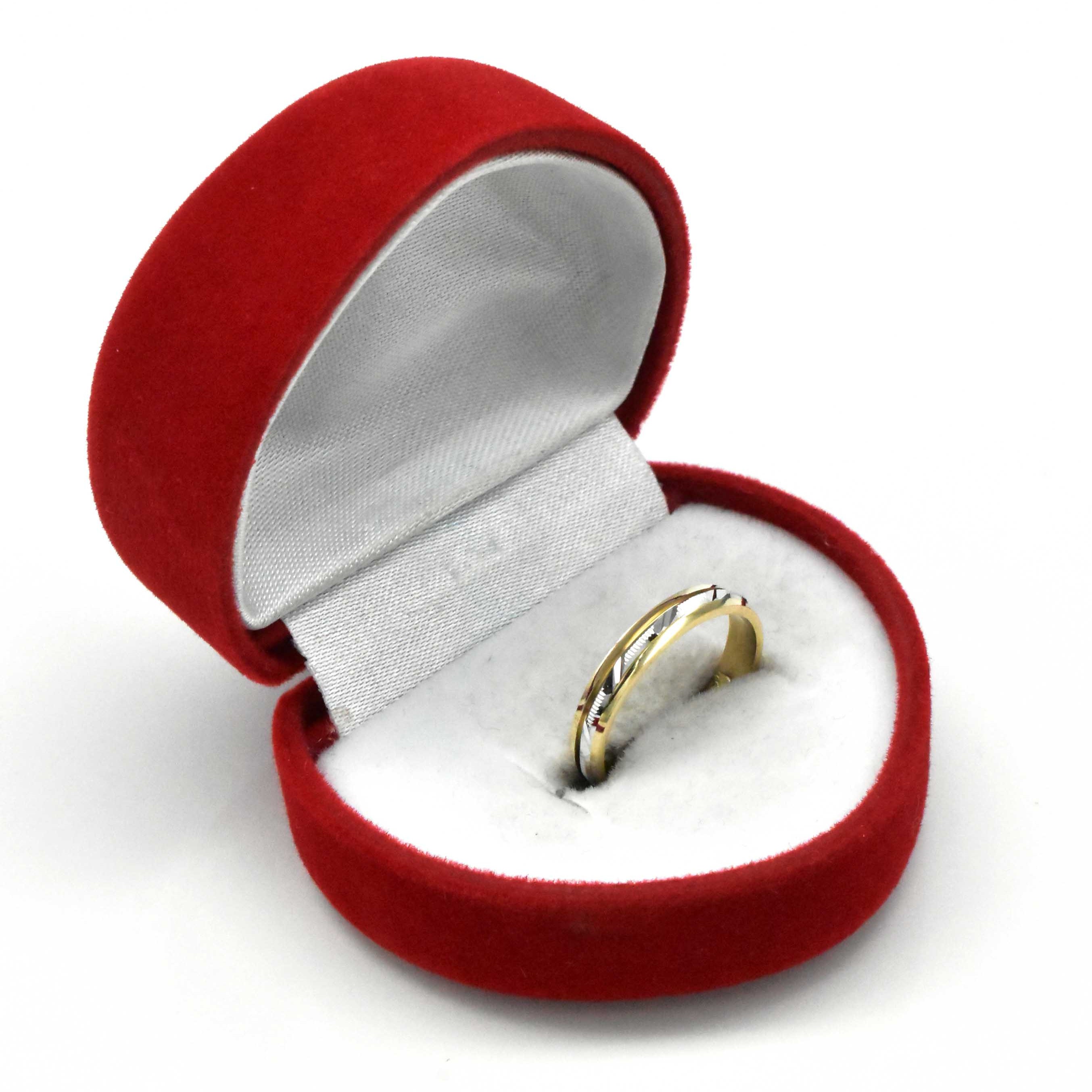 златна халка lumiere flow 14k avangard gold