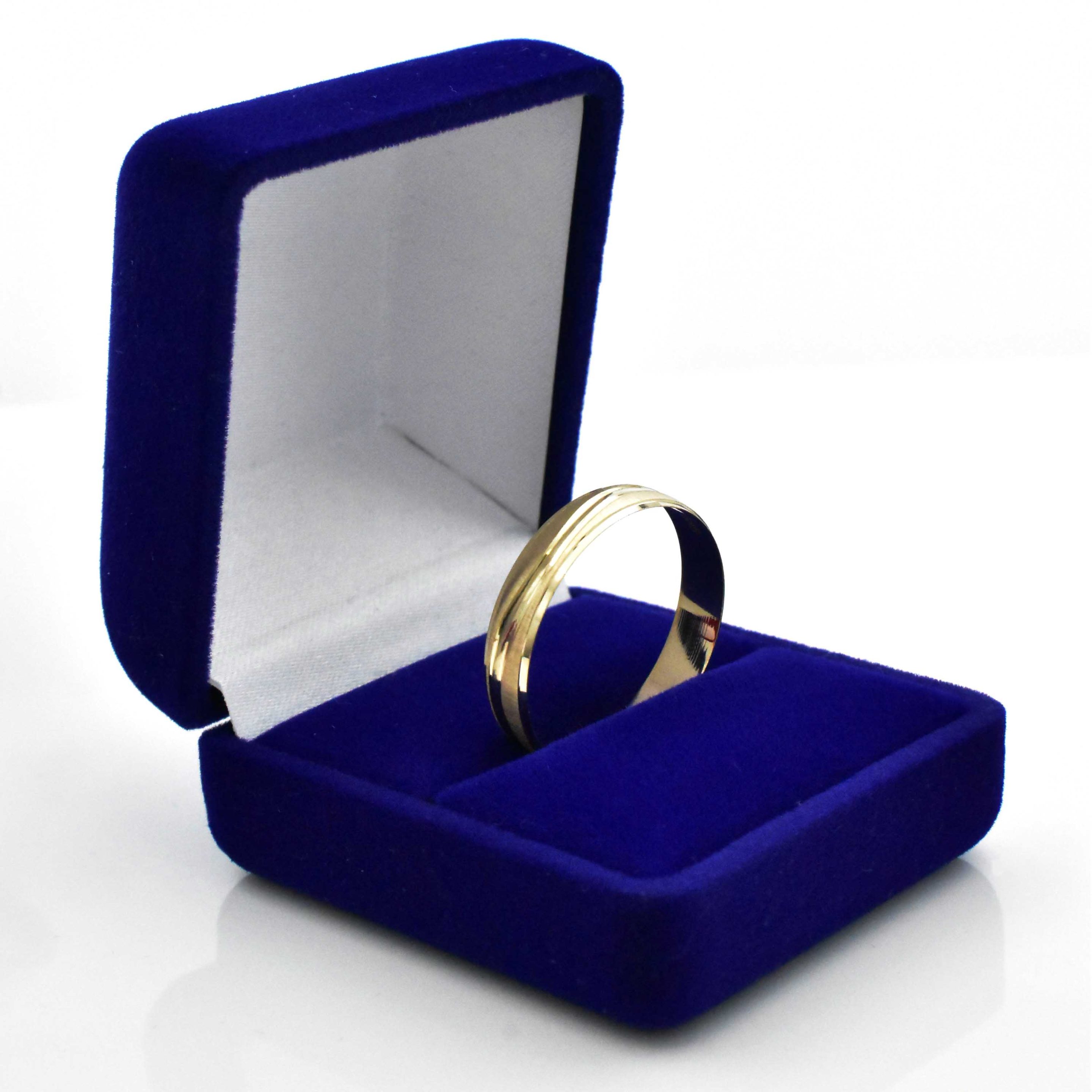 Мъжка брачна халка Amara 14K – Avangard Gold